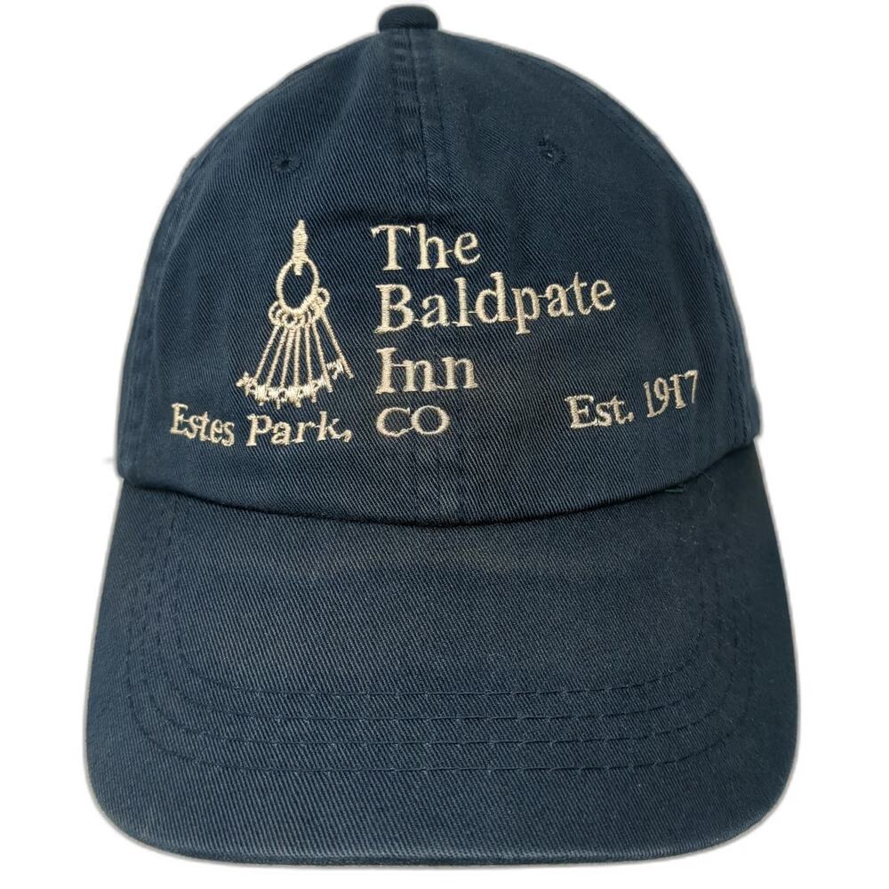 Outdoor Cap Baseball Cap Blue One Size Baldpate Inn Estes Park CO Keys Hat